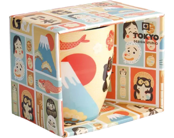 Tokyo Design Studio Kawaii Tasse Geschenkbox Japan B 380ml