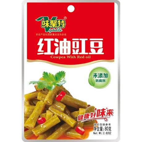 WEIJUTE Spargelbohnen mit Chili und Pfeffer 80g