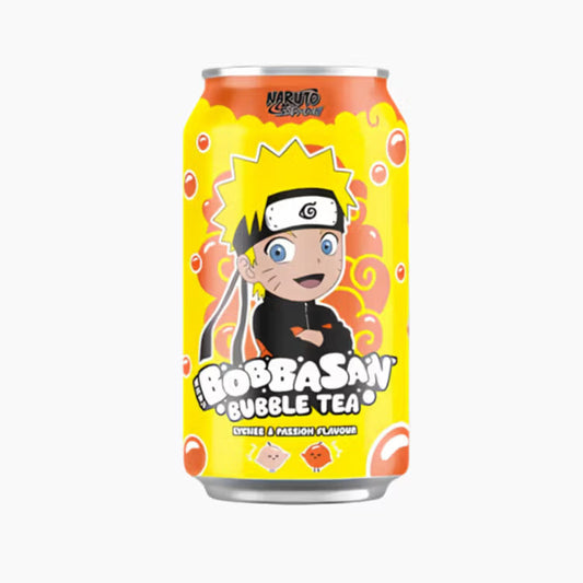 BOBBASAN Bubble Tea, Naruto, Lychee & Passionfruit Geschmack, Naruto 320ml