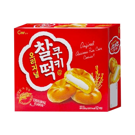 CHEONG WOO Klebreis-Keks Original 108g