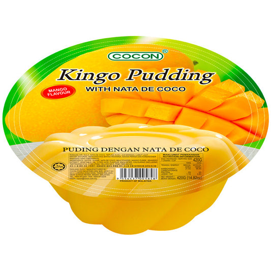 Cocon Kingo Mango Pudding mit Nata de Coco 420g