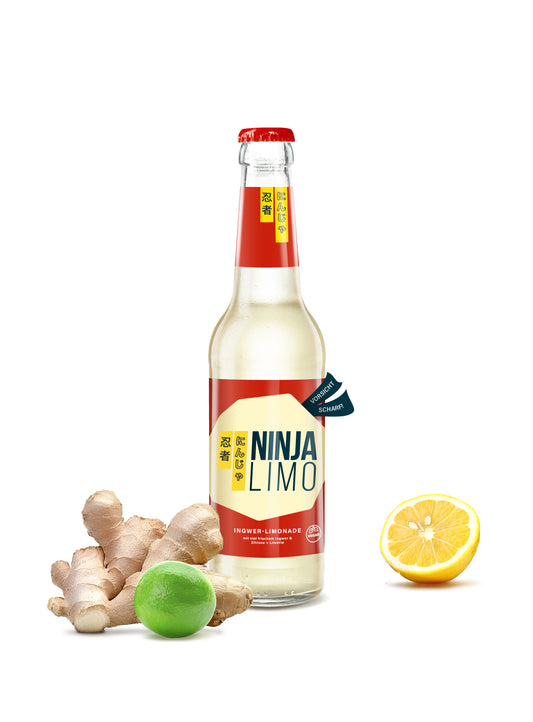Doyobi Ninja Limo Ingwer-Limonade, 330ml