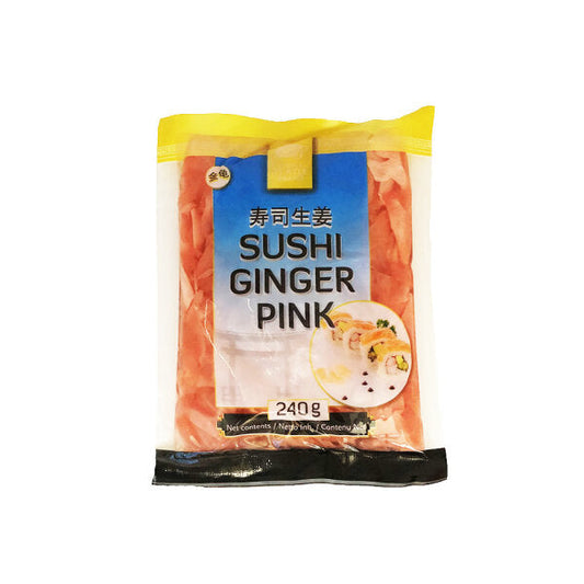 Golden Turtle Sushi Ingwer Rosa 240g