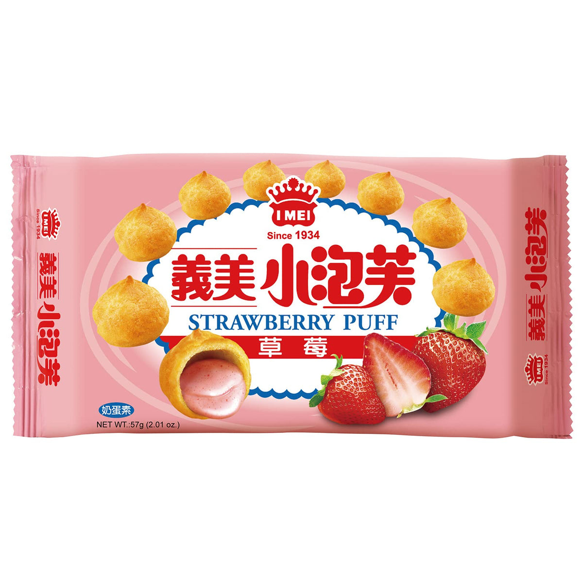 I MEI Erdbeerpuff 57g