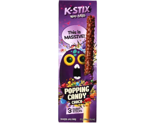 K-STIX Popping Candy Schokosticks, 18g