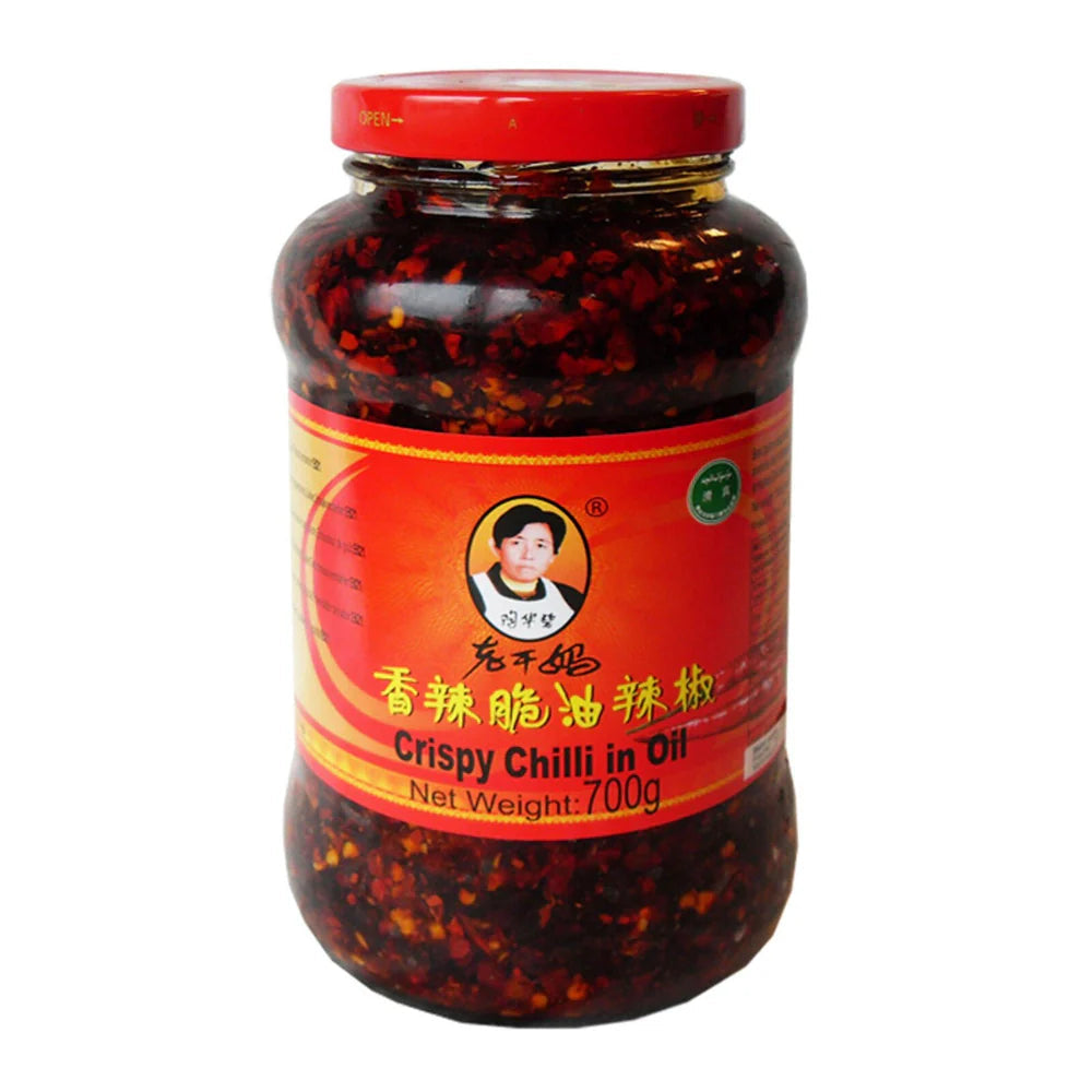 LAO GAN MA Knusprige Röstzwiebeln in Chiliöl 700g
