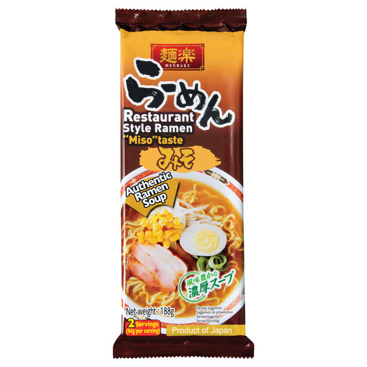 MENRAKU Miso Restaurant Art Ramen 188g