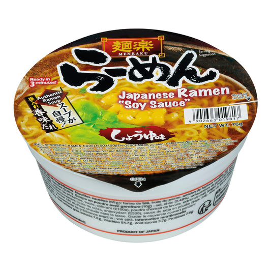 MENRAKU Shoyu Ramen Becher 76g