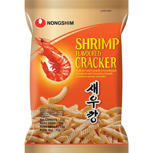 NONG SHIM Kräcker mit Garnelen Geschmack 75g