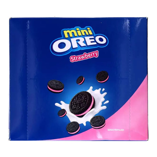 OREO Mini-Schokoladen-Sandwich-Kekse – Erdbeergeschmack 200g