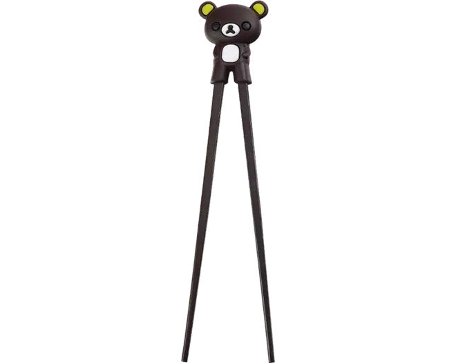 Tokyo Design Studio Essstäbchen für Kinder, Bär, dunkelbraun, 22 cm 1Stk