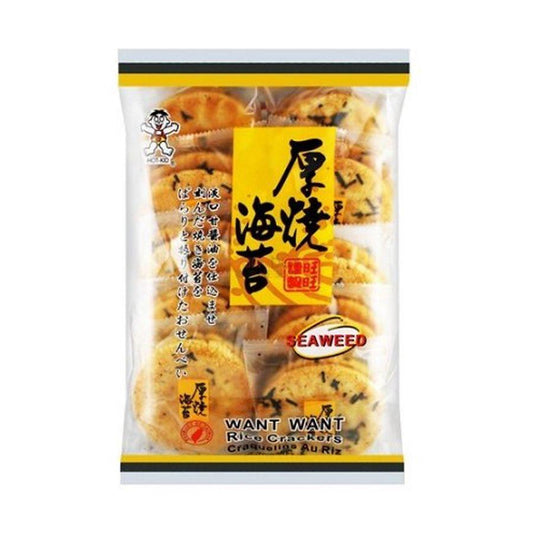 WANT WANT Reiskräcker Seetang 160g